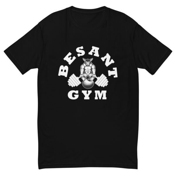 Besant Gym Fitted T-shirt (Black)