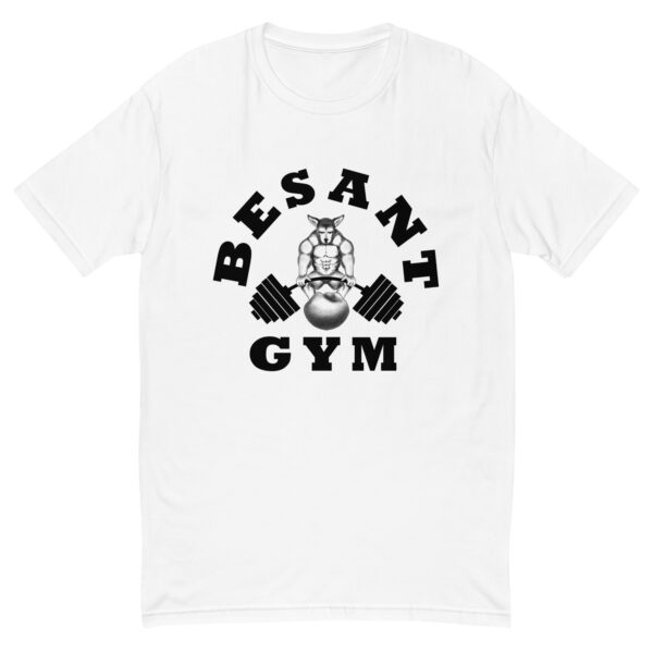 Besant Gym Fitted T-shirt (White)