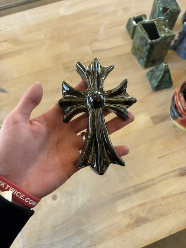 Raffle: "Chrome Hearts Cross" by Jackson, David, and Zubin - Image 2