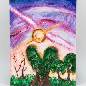 Raffle: "The Sky is Bleeding" by Abbie B.
