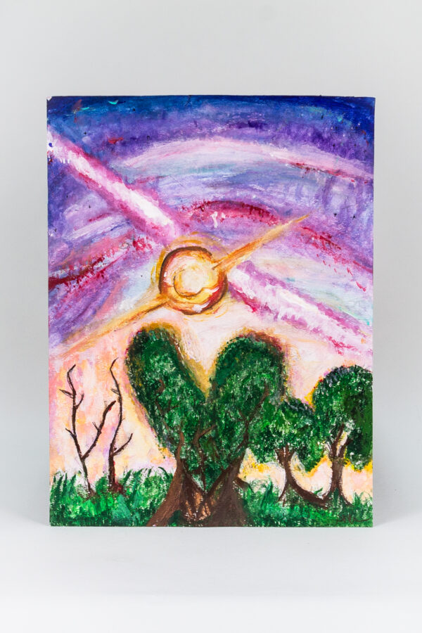 Raffle: "The Sky is Bleeding" by Abbie B.