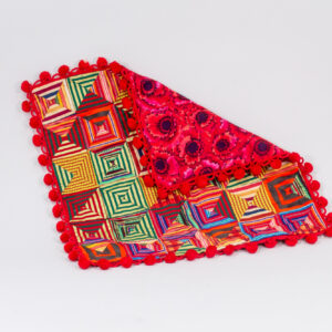 Raffle: Quilted Pillow featuring fabric designs from Kaffe Fassett