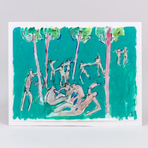 Raffle: "Bathers Under Tree '86" by Jack Hooper
