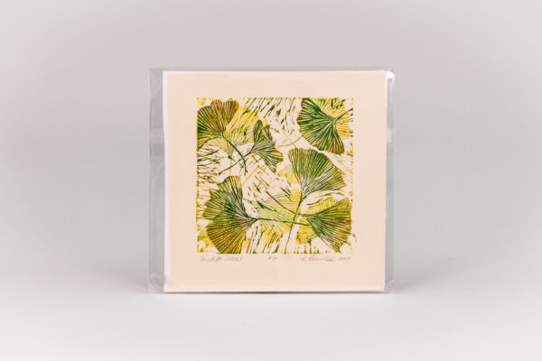 Raffle: "Ginkgo Leaves" by Ann Rosenthal '68