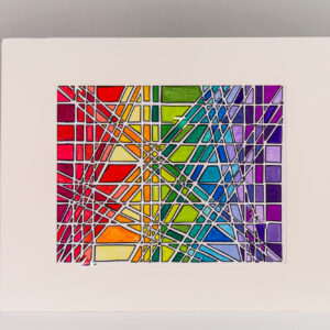 Raffle: "Pride Window '23" by Alyana Gelfand ‘76