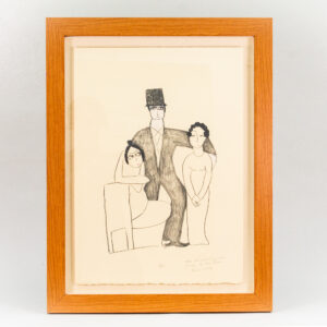 Raffle: "Man Introducing His Mistress to His Wife" 1993 by Beatrice Wood