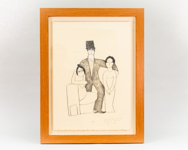 Raffle: "Man Introducing His Mistress to His Wife" 1993 by Beatrice Wood