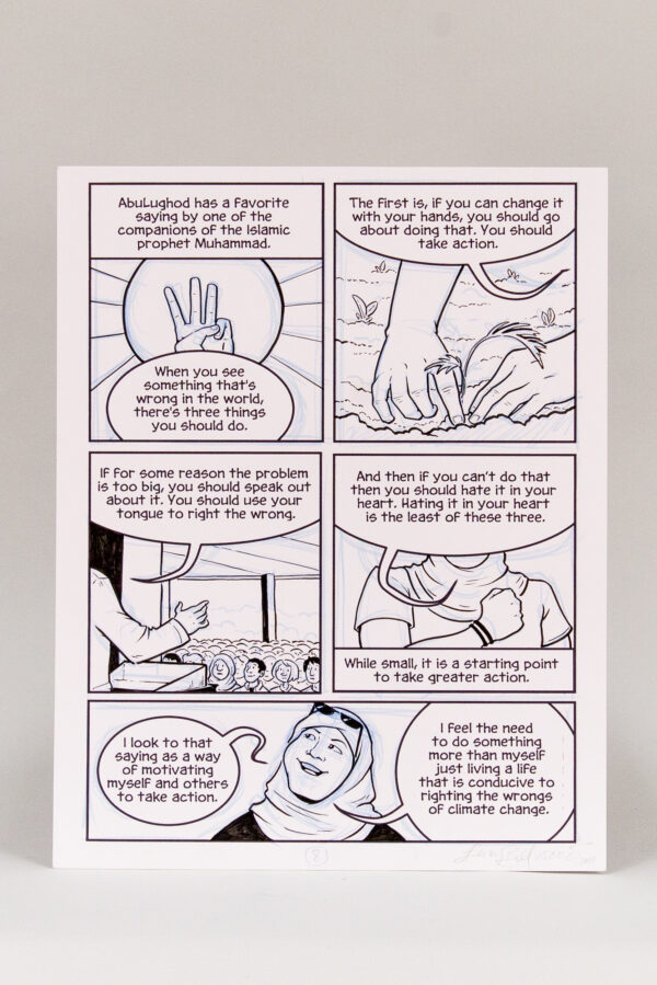 Raffle: 2 original comic pages by Lucy Bellwood