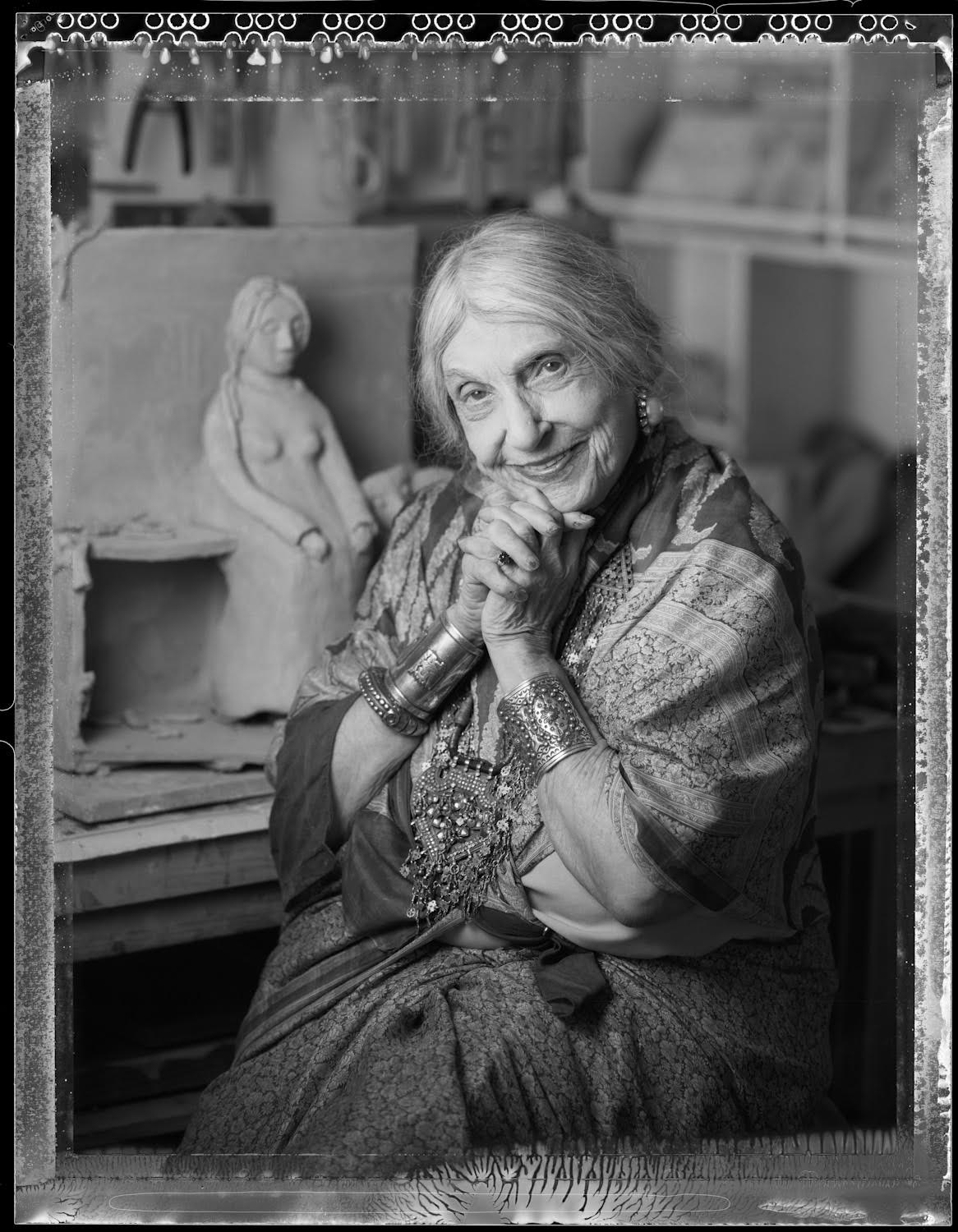 “Beatrice Wood in her Studio” by Jim McHugh ’66